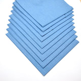Indigo Light Denim 4.8OZ Fat Quarter 9pcs 18X22 100% Cotton Solid Fabric Quilting Fabric for Arts, DIY Crafts & Sewing Patchwork