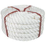 Aoneky Twisted Polypropylene Rope, White (5/8 inch x 25 ft)