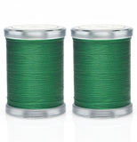 Selric 300Yards Extra Strong Bonded Nylon Thread for Leather Sewing, Grass Green Heavy Duty Upholstery Thread for Heavy Fabric (