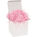 Aviditi Crinkle Cut Paper Shred Filler, Light Pink, (1 Case of 10 Lbs.) for Gift Wrapping, Holidays, Craft DIYs, Basket Filling