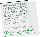 Ecology Recycled Chart Pad, 1-1/2 Inch Ruled, 32 X 24 Inches, 70 Sheets
