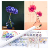 BAISITE Paint by Numbers Kit for Adults Beginners,12 Wx16 L 2 Pack Canvas for Painting Kits for Adults in Colorful Box-PBN207-20