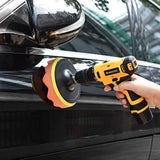 Kshineni Car Buffer Pads 6 Inch Buffing Polishing Pads, 11 Pcs Drill Buffing Kit, Auto Polisher Pads Car Foam Drill for Automoti