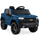 Best Choice Products 12V Licensed Chevrolet Silverado Ride On Truck, Electric Car Toy w/Parent Remote Control, Truck Bed Storage