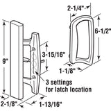 Handle Patio Door Black (Pack Of 1)