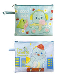 Jiada Pack Of 2 A4 Zipper Folder Bags | Dino Theme