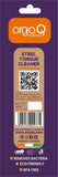 Orgaq Organicky Natural Steel Tongue Cleaner (Scraper) For Freshens Breath | Eco Friendly (Pack Of 2)