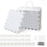 Yrangee Blocking Mats for Knitting & Crochet Project with 20pcs Knitting Blockers 100 T-pin