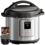 12-in-1 Electric Pressure Cooker 8 Quart, 1200W olla de presion Multi-Cooker with Non-Stick Ceramic Pot, Slow Rice Cooker, Saute