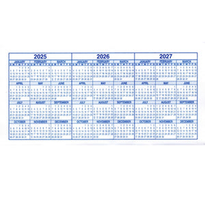 Checkbook Registers, 25-26-27 Calendars, Made in USA (12)