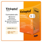 Vivioptal MULTI Multivitamin & Multimineral Supplement - Softgels