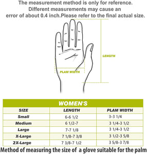 wosofe Golf Gloves for Women Ladies Soft Leather Accessories Breathable for Non Slip 1 Pair