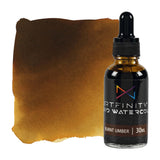 Artfinity Liquid Watercolor Paint 30 ml Bottle, Burnt Umber - Vibrant Dye-Based Liquid Watercolor w/Glass Pipette, Fast-Drying, 