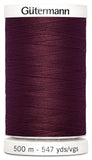 Gutermann SewAll Thread 547yd, Burgundy