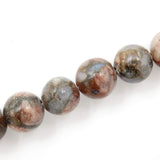 Malahill Gemstone Beads for Jewelry Making, Sold per Bag 5 Strands Inside, Grey Opal 6mm