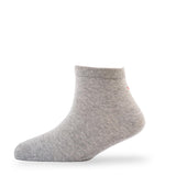 Young Wings MenS_Socks Grey Colour Cotton Fabric Solid Free Size Ankle Length Casuals & Formals Wear Socks Pack Of 1 M1224Gre