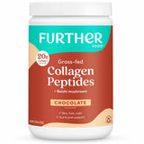 Further Food Chocolate Collagen Peptides Powder, Grass-Fed Pasture-Raised Hydrolyzed Type 1 & 3 Protein, Gut Health + Joint, Hai
