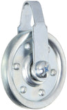 PrimeLine GD52109 Gd 52109 Heavy Duty Garage Door Pulley, 3 in Dia, Steel, Galvanized