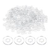 HARFINGTON 300pcs M2 PVC Flat Washers 2mm ID 5mm OD 0.5mm Thick Sealing Gasket Ring Spacer Metric Round Washers Replacement for 