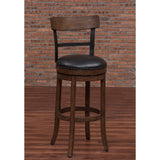 American Woodcrafters Taranto Swivel Counter Stool