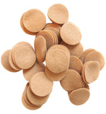 Playfully Ever After Camel Brown Craft Felt Circles (1.5 Inch 94pc)