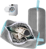 Krlz Shoe Washing Bag For Washing Machines Durable Mesh Laundry Shoe Bag With Secure Zipper For Sneakers, Gym Shoes Reusable