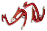 Zipwall SC2 Wall Mount Dust Barriers, 4Pack, red, 2 Count