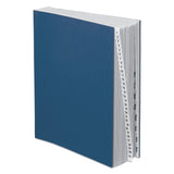 Pendaflex DDF5OX Expanding Desk File, 131/JanDec, Letter, AcrylicCoated Pressboard, Dark Blue (PFXDDF5OX)