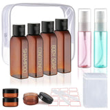 Cosywell Travel Bottles for Toiletries 14 Pack TSA Approved Travel Size Containers Leak Proof Toiletry Bottles Refillable Small 