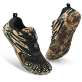 XIHALOOK Water Shoes Womens Quick Dry Sports Swim Aqua Shoes Barefoot for Diving Boating Beach Camping Black Camouflage, 6.5 Wom