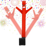 Poen Mini Wacky Waving Inflatable Tube Guy for Kids Gift with Blower Gag Inflatable Tube Man Birthday Desktop Decor Dancing Blow