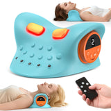 altoance Neck Massager 2026 360 Remote Control Neck Massager Pillow with Multi-Directional Stretch, 3 Heat & 3 Vibration Modes f