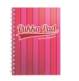 Pukka Pad Vogue Notebook A5, Pink, 200 Pages, Ruled, 80Gsm, Perforated
