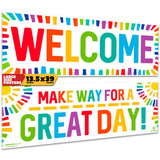 Sproutbrite 2 Pack 13.5x39 Welcome Educational Posters & Charts