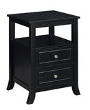 Convenience Concepts Melbourne End Table, Black