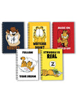 Blue Nexus Diaries Notebook Kids Cartoons Funny (6 X 9 Inch, Multicolour) Set Of 5 Diaries