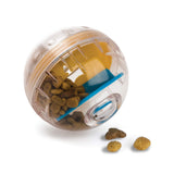 Pet Zone IQ Treat Ball Interactive Dog Ball - 3 Puzzle Treat Dispenser, Durable, Slow Feeder, for All Dog Breeds, Toys to Keep T