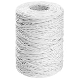 Syhood 673 Feet Floral Vine Bind Wire Rustic Wrapping Wire for Flower Bouquets(White)