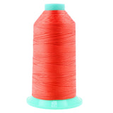 Mandala Crafts Size 277 840D T270 Bonded Nylon Thread - Coral 800 YDs Tex 270 Heavy Duty Sewing Threads for Leather, Jeans, Weav
