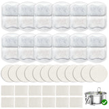 12 Sets Pet Water Fountain Filter Replacement Compatible with Oneisall 7L/230oz Stainless Steel Dog Dispenser - Filtered Dog Wat