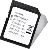Latest Navigation sd Card for Maz-da 3 6 CX-3 CX-5 CX-9 Navigation SD Card Map USA/CA/MEX