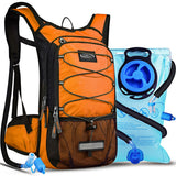 Lunidry Insulated Hydration Pack Backpack with 3L BPA Free Leak-Proof Water Bladder, Keep Liquids Cool for Up to 5 Hours, Daypac