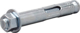 The Hillman Group 370806 Hex Head Sleeve Anchor, 1/2 X 3Inch, 25Pack