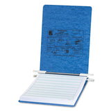 A7054052A ACCO Presstex Covers with Storage Hooks, 2 Posts, 6inch Capacity, 11 X 8.5, Light Blue