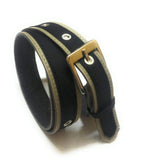Generic Women Casual Dual Color Fabric Belt For Jeans And Formal Wear