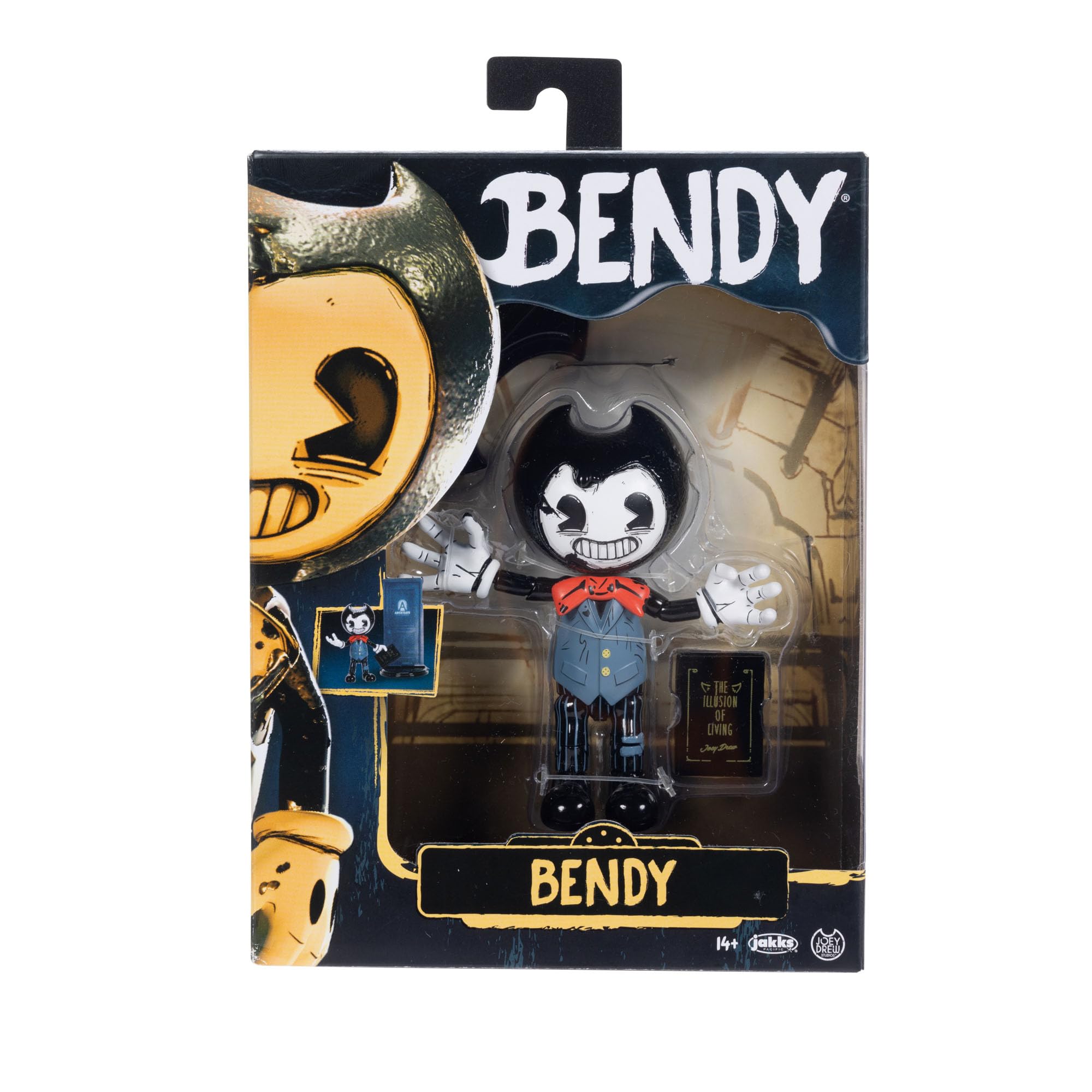 Bendy and the Ink Machine Bendy Real World with Book 5 Action Figure from Wave 2