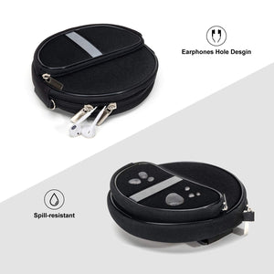 CD Player Portable Case,Waterproof CD Player Fanny Pack with Wristlet Hand Strap Compatible with HOTT/Gueray/NAVISKAUTO/Jinhoo/J