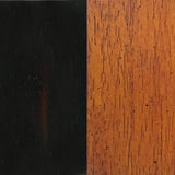 Sunset Trading Selections 48 Rectangular Extendable Drop Leaf Dining Table - Antique Black With Cherry - Seats 6