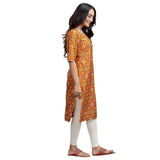 Pinkmint Women'S Digital Printed Straight Kurta[Surbhi-530333-S]