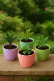 Turtuls Group Premium Handicraft Pots And Planters | Bamboo Based | Uv Protected | For Indoor, Home Decor, Outdoor, Balcony & Ga